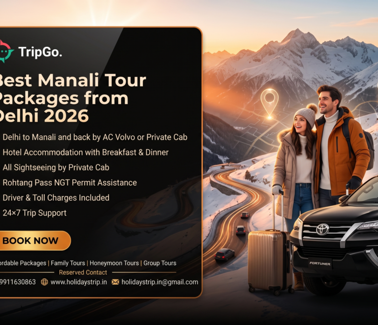 Best Manali Tour Packages from Delhi-2026